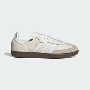 Adidas Samba Cream and Brown Sneakers